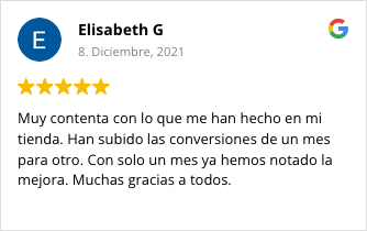 SEO Review Elisabeth G